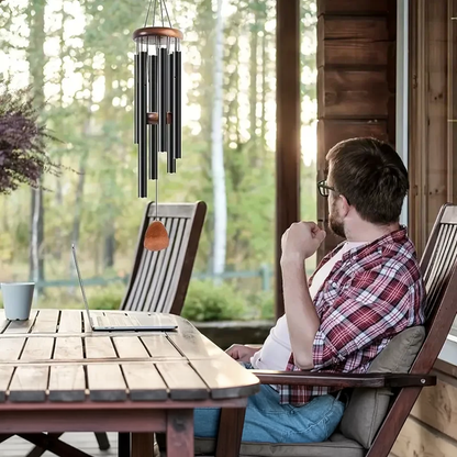 Ravenna Wind Chime - Elegant Metal Design, Soothing Melodies