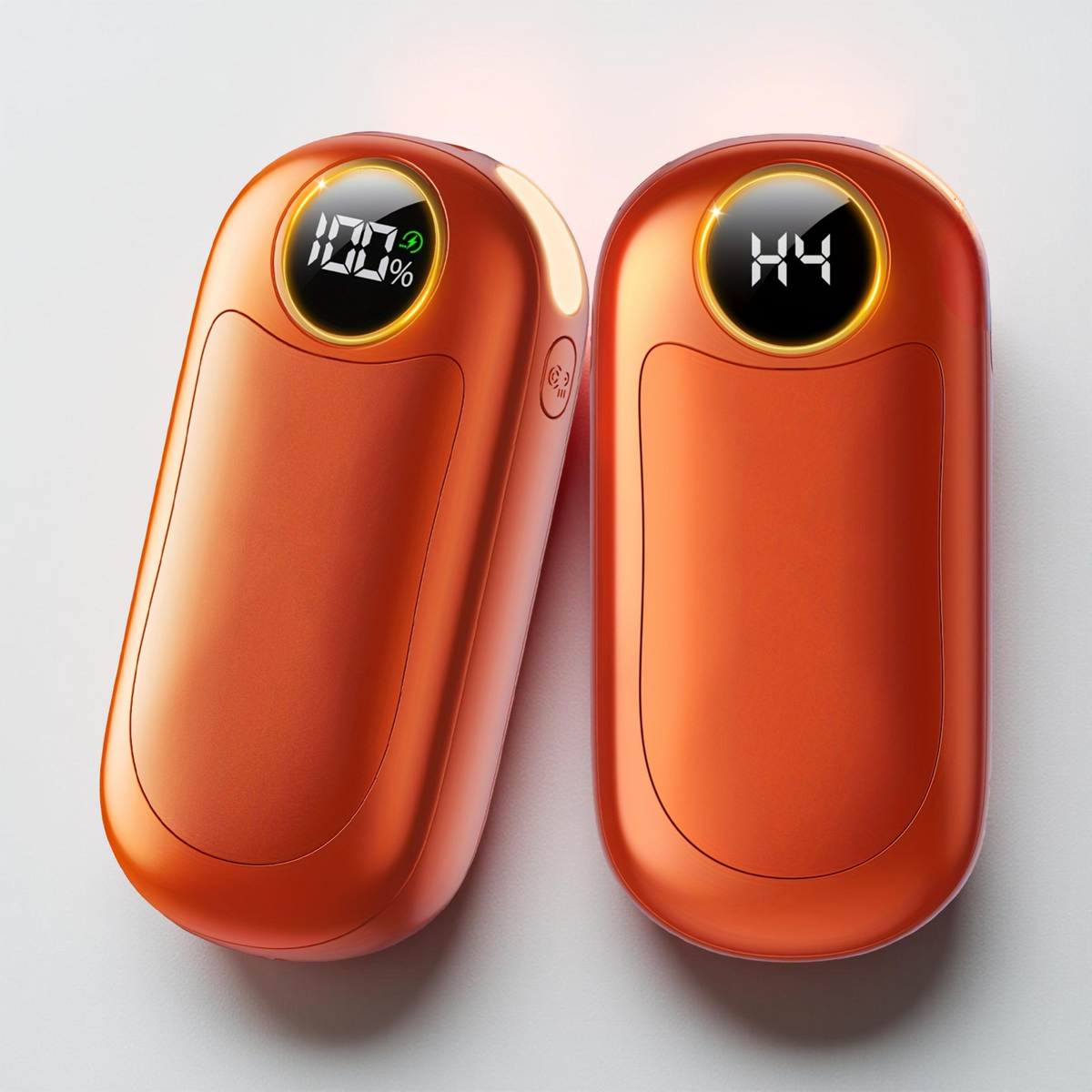 Rechargeable Electric Hand Warmer Set with Dual Unit Design for Portable Warmth
