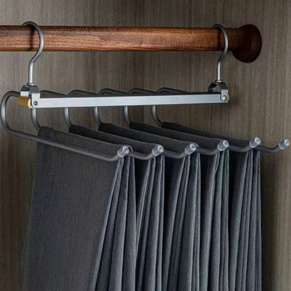 Regal Pant Hanger - Space-Saving Aluminium Alloy, 360° Rotating Design