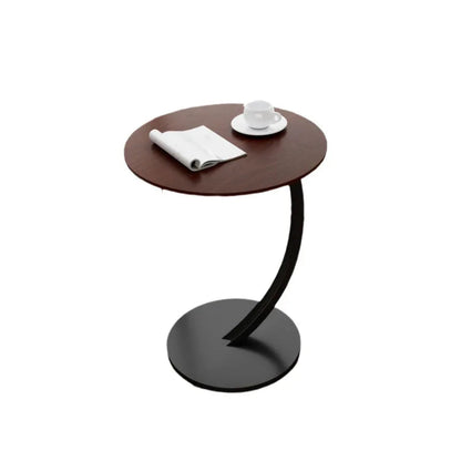 Reinforced Round Side Table – Compact Design for Living Room and Bedroom