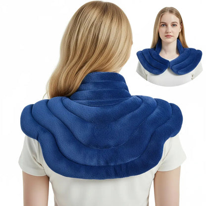 Relaxation Wrap | Neck Heating Pad with Microwavable Design & Weighted Comfort for Tension Relief