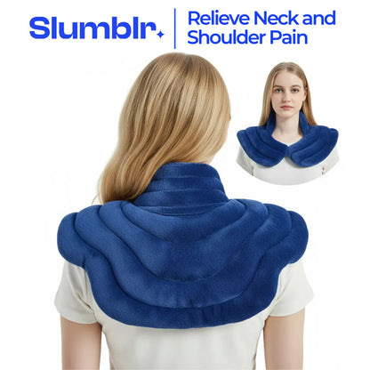 Relaxation Wrap | Neck Heating Pad with Microwavable Design & Weighted Comfort for Tension Relief