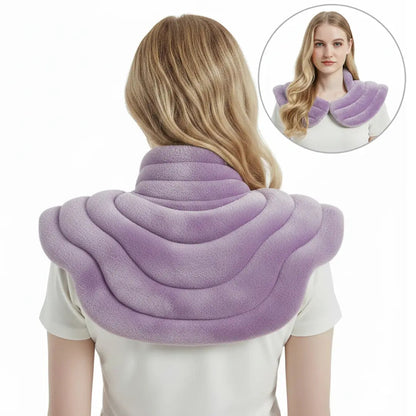 Relaxation Wrap | Neck Heating Pad with Microwavable Design & Weighted Comfort for Tension Relief