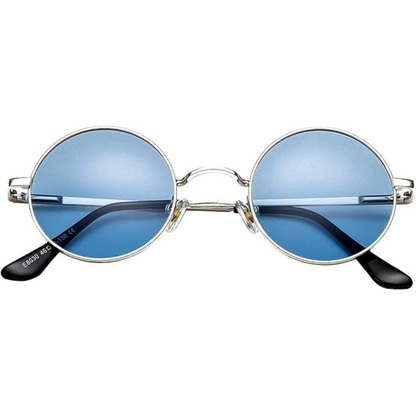 Retro Round Polarized Sunglasses with UV Protection | Vintage Style for Outdoor Adventures