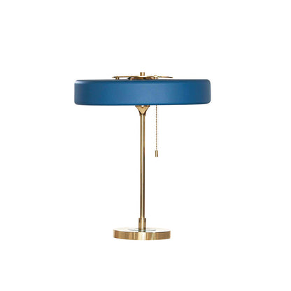 Bedside Reading Lamp with Metal Shade & Acrylic Diffuser for Desk Nightstand Lighting Office Bedroom Study Room Decor Pull Chain Switch Warm