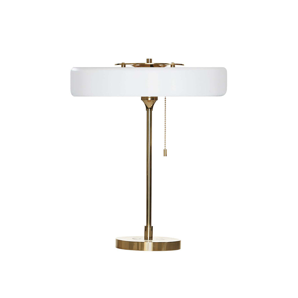Bedside Reading Lamp with Metal Shade & Acrylic Diffuser for Desk Nightstand Lighting Office Bedroom Study Room Decor Pull Chain Switch Warm
