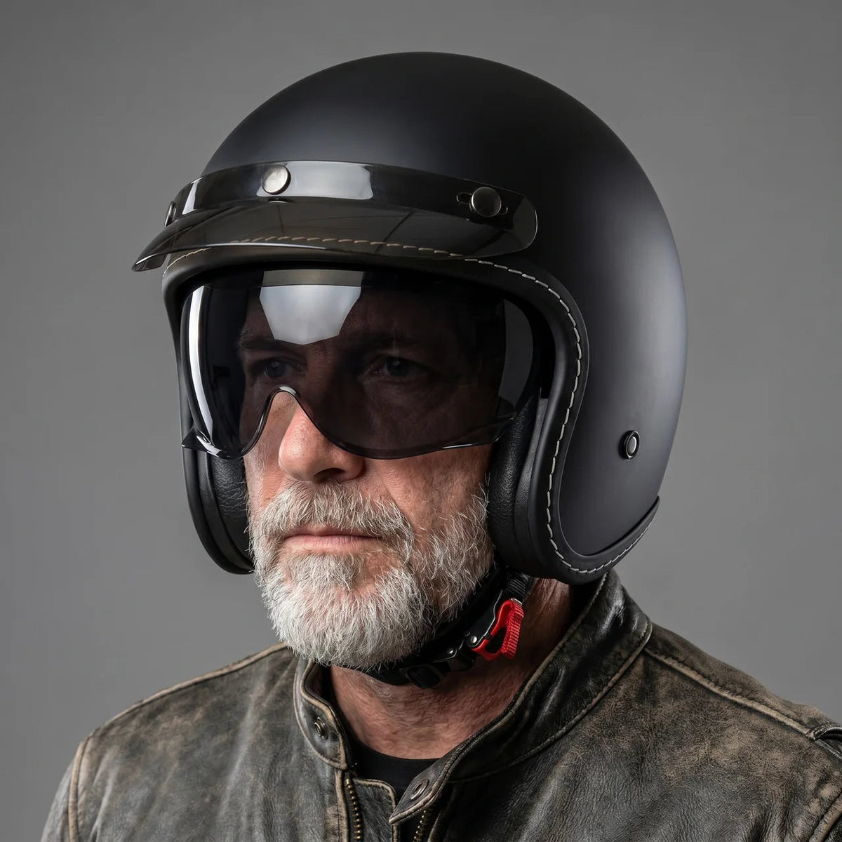 Rider's Choice | 3/4 Open-Face Helmet with Lightweight Design | Comfortable Fit for Urban Riding