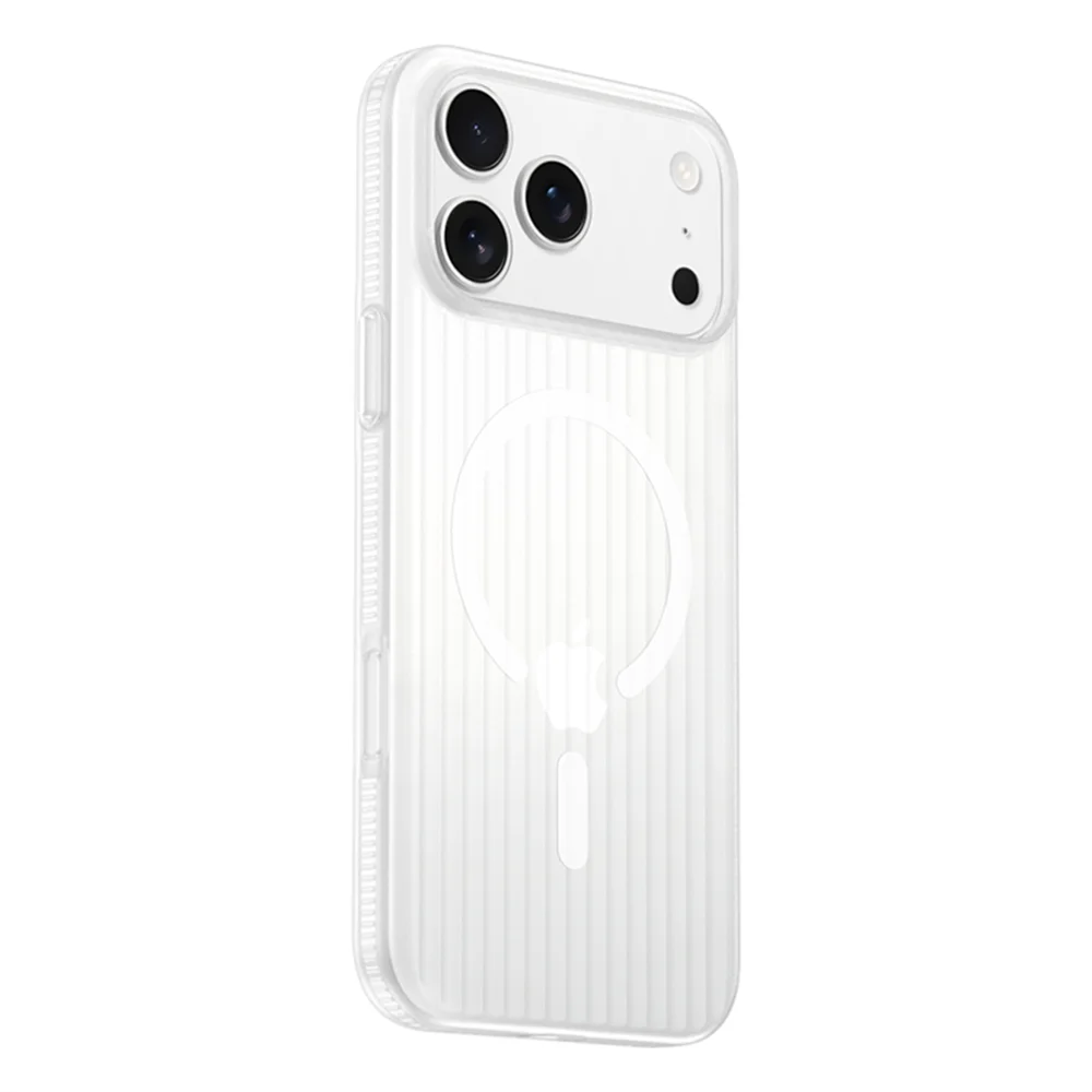 Textured Anti-Slip Phone Case for iPhone 12 through 17 Series – Shock-Absorbing TPU Protection with Ridged Sides & Raised Edges for Screen