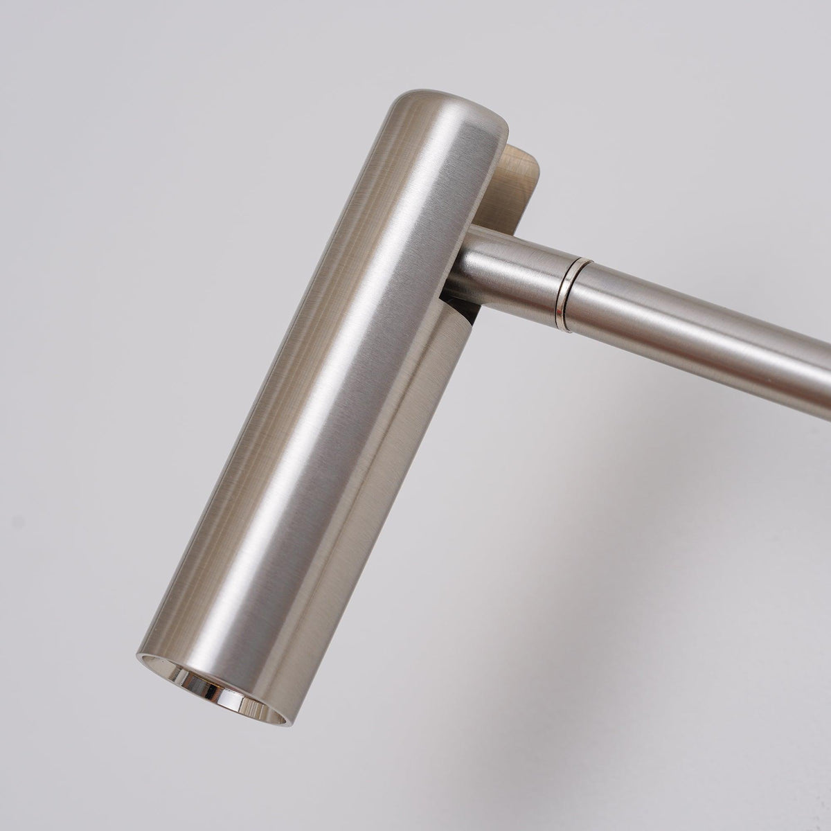 Pivoting Arm LED Reading Light Metal Wall Sconce Bedside Task Lamp Modern 9.4 in Contemporary Fixture for Bedroom Hallway US Adjustable
