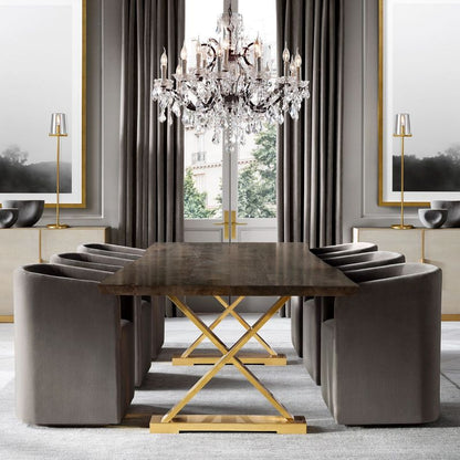 18-Light Crystal Chandelier Round Iron Frame 33 Inches Adjustable Chain Dining Room Entryway Grand Foyer Bedroom Statement Fixture