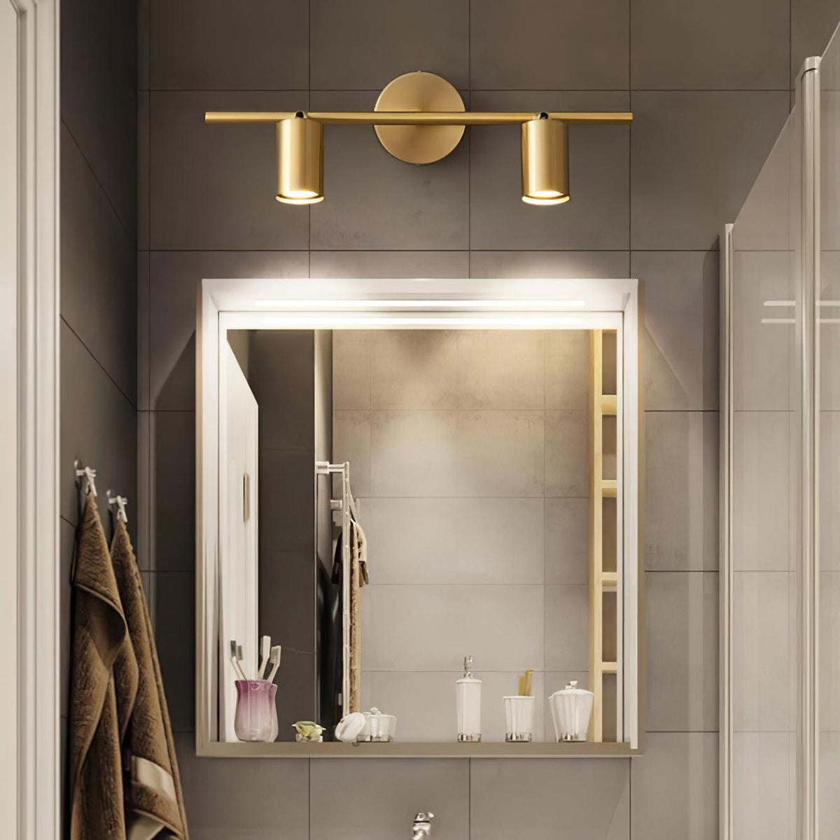 Pivoting Metal Track Spotlight Fixture 350° Swivel Wall & Ceiling Mount LED Accent Light for Living Room Bedroom Kitchen Gallery Art Display