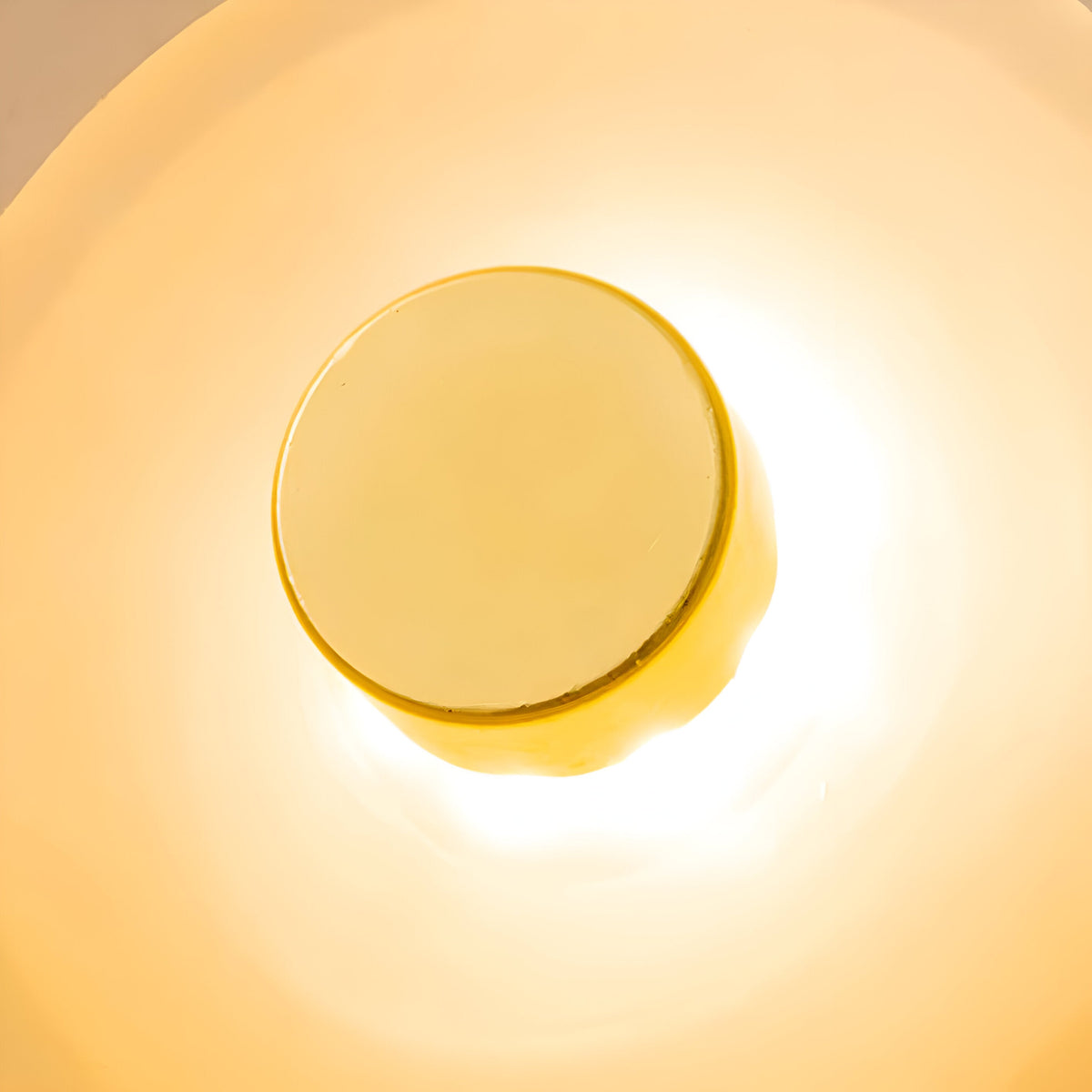 Curved Glass LED Wall Sconce 10 in Warm White Bidirectional Light Fixture for Bedroom Hallway Living Room Modern Indoor Accent Lighting