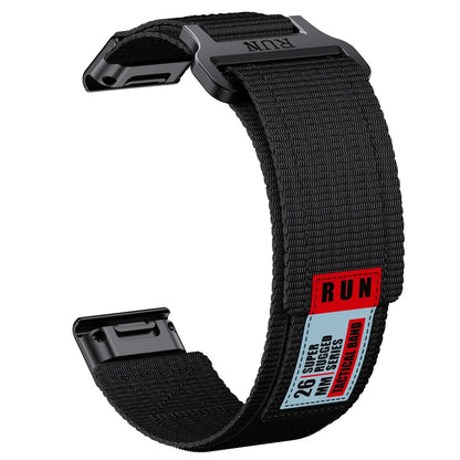 Woven Nylon Watch Band for Smartwatches – Quick-Release Strap with Adjustable Closure, Breathable Sport Band for Fitness & Everyday Wear