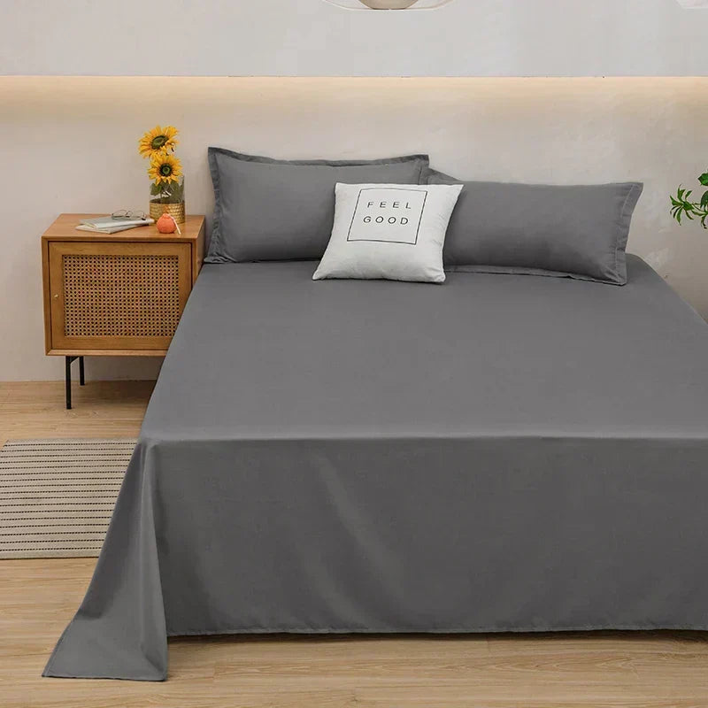 100% Linen Duvet Cover Set – Temperature-Regulating Breathable Bedding for All Seasons – Twin Full Queen King – Light Green White Blue Red