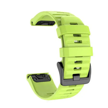 Silicone Smartwatch Band | QuickFit Replacement Strap 20mm 22mm 26mm | Flexible Sport Watch Band for Active Lifestyles