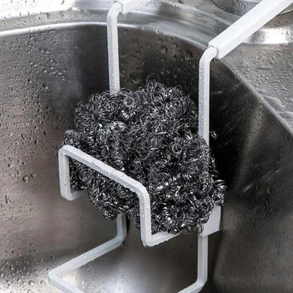 SINKVAULT – Dish Cloth & Sponge Rack for Everyday Kitchen Use