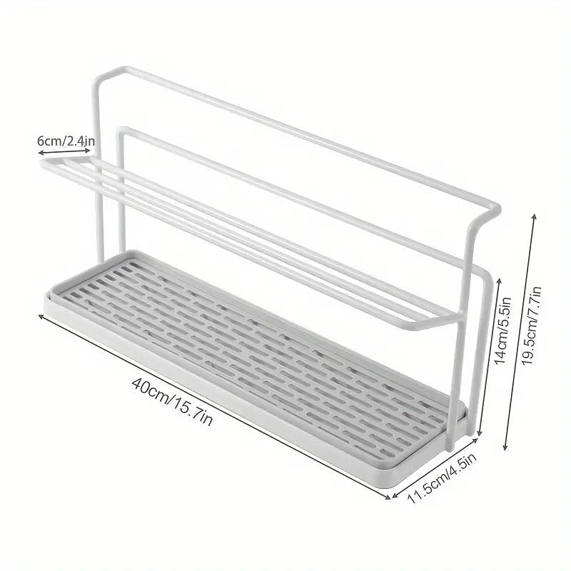 Countertop Organizer for Baby Bottles – Stainless Steel Drying Rack