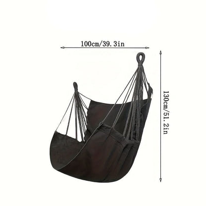 HAMMOCKLIVA – Leisure Hammock Chair for Indoor & Outdoor Relaxation