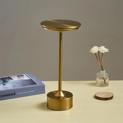 Rechargeable Cordless Table Lamp with Touch Control & 3 Brightness Levels for Bedroom Nightstand Desk Reading Living Room