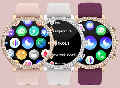 Health Tracking Smartwatch with Heart Rate Monitor, Blood Pressure & Sleep Analysis for Daily Fitness & Wellness