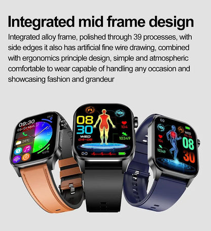 Health Guardian | Smartwatch for Seniors with Vital Signs Monitoring | Bluetooth Connectivity for Peace of Mind
