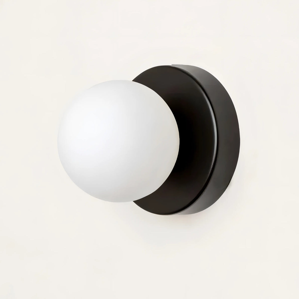 Glass Shade Wall Sconce Modern Nordic Style Light Fixture in White Black Green for Bedroom Living Room Hallway Home Lighting