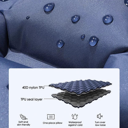 Kieran | Extra-Wide Double Inflatable Camping Mattress with Quick Inflate | Spacious Comfort for Outdoor Adventures