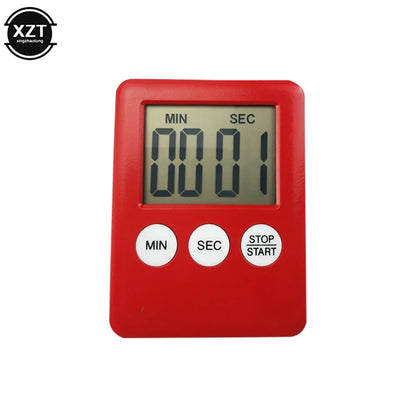 Countdown Timer Magnetic LCD 2.8 Inch Screen Alarm Clock Home Office Study Workout Productivity Tool Kitchen Baking Cooking Interval Trainin