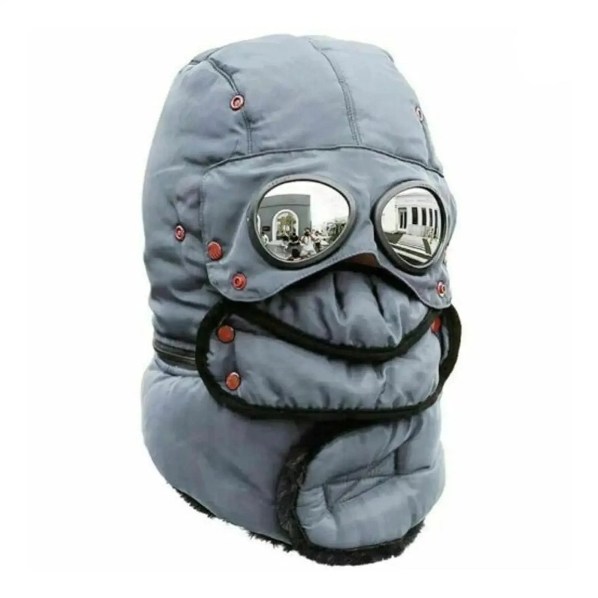 Thermal Beanie with Windproof Face Covering