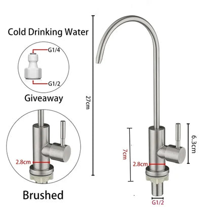 AquaFlow | Faucet Water Filter Tap with 360° Rotatable Design | Modern Purifier for Clean Drinking Water