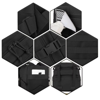 Ortekor Tactical Outdoor Backpack | High-Capacity Travel Backpack with MOLLE System | Ergonomic Design for Comfortable Hiking and Hunting