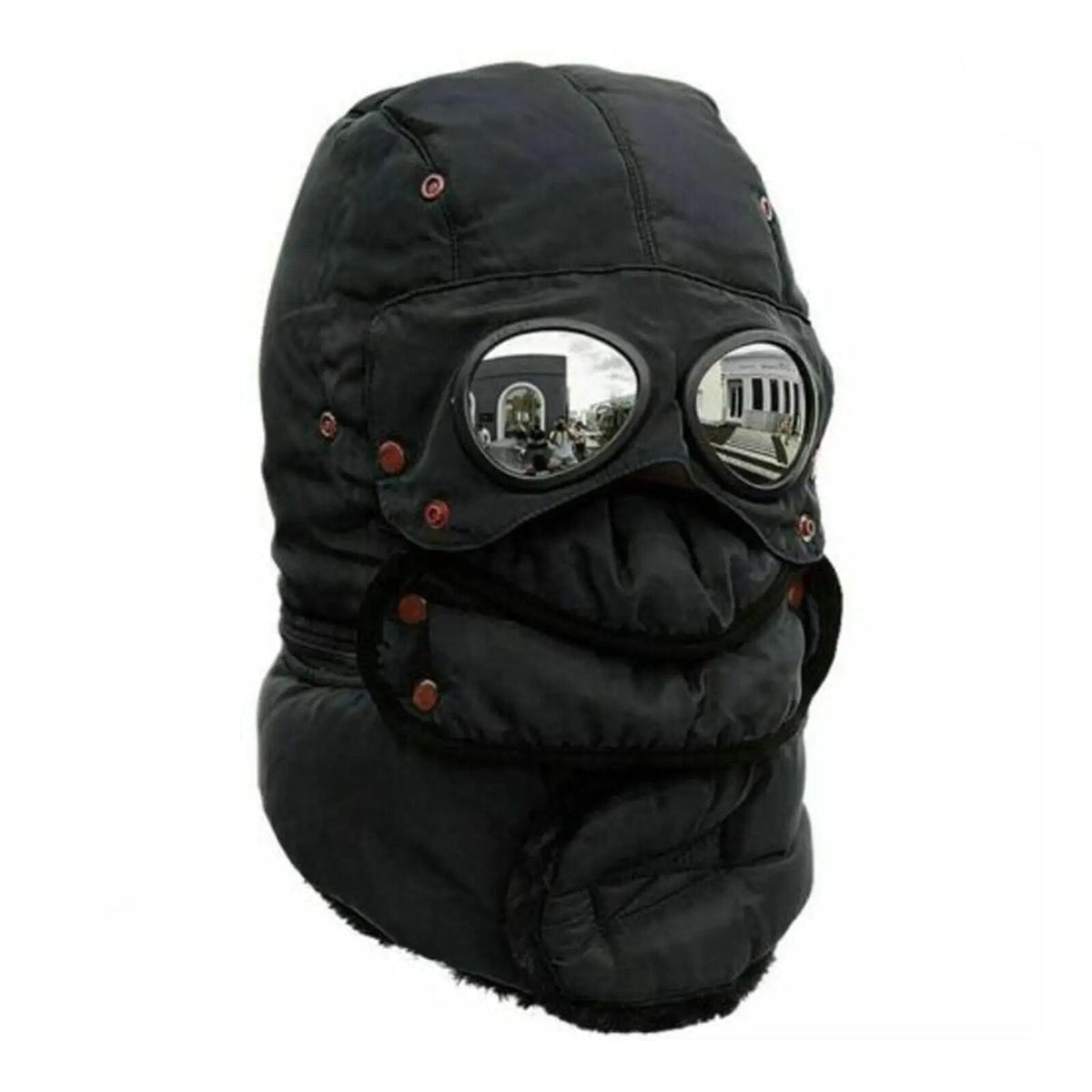 Thermal Beanie with Windproof Face Covering