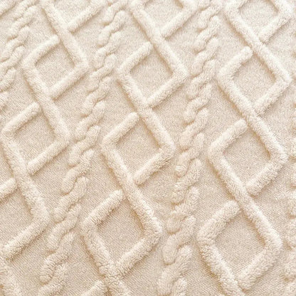 Ortekor Ultra-Soft Fitted Bed Sheet with Textured Coral Fleece | Cozy Warmth for Comfortable Sleep