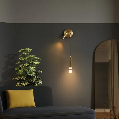 LINEFLOW – Linear Wall Lamp for Bedroom & Study Spaces