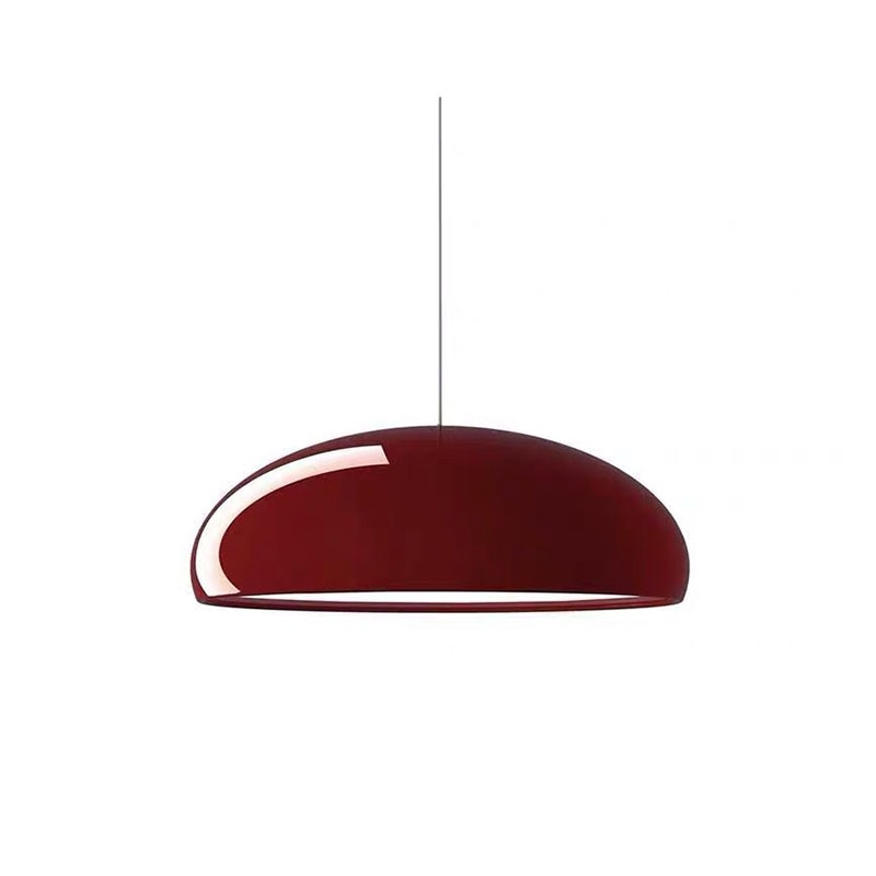 Adjustable Height Metal LED Ceiling Fixture for Dining Room & Kitchen Island | Modern Sculptural Overhead Lighting for Table & Counter | Ind