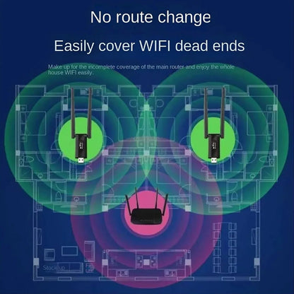 Home Network Booster | WiFi Extender with USB Power for Enhanced Range and Reliable Signal