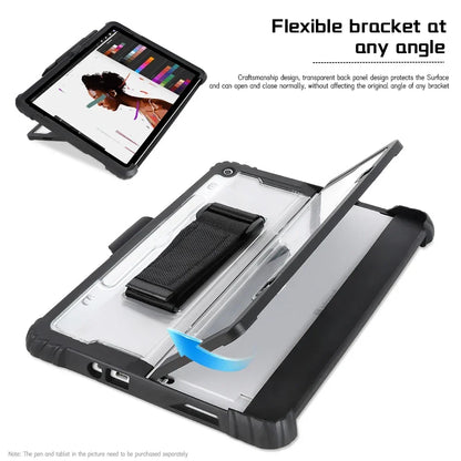 Rugged Protective Case for Microsoft Surface Pro & Go — Fitted Shell with Optional Shoulder Strap