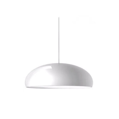 Adjustable Height Metal LED Ceiling Fixture for Dining Room & Kitchen Island | Modern Sculptural Overhead Lighting for Table & Counter | Ind
