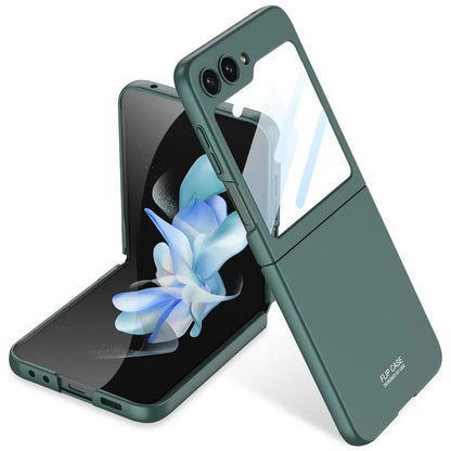 Slim Matte Case for Samsung Galaxy Z Flip 5 - Anti-Fingerprint Scratch Protection with Precise Fit
