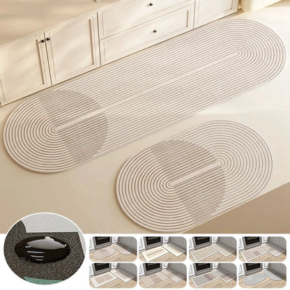 AquaStone | Non-Slip Bath Mat with Super Absorbent Diatomite for Ultimate Comfort