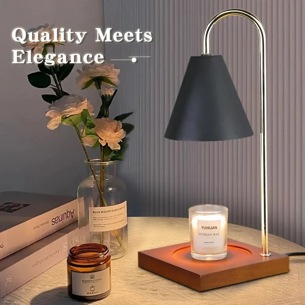 WARMELLE – Timed Candle Warmer Lamp for Elegant Living Spaces
