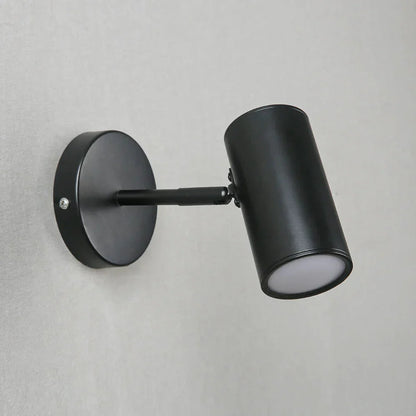 Adjustable Rotating Metal Wall Sconce with Integrated LED for Bedroom Reading Accent Lighting Hallway Art Display Task Light