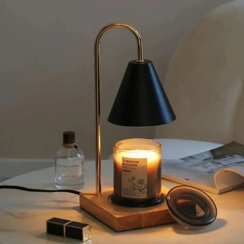 WARMELLE – Timed Candle Warmer Lamp for Elegant Living Spaces