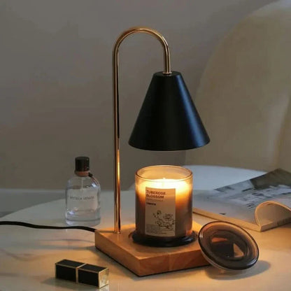 WARMELLE – Timed Candle Warmer Lamp for Elegant Living Spaces
