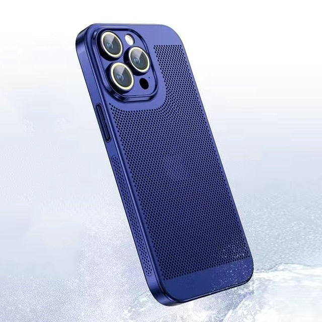 Metal Frame Protective iPhone Case – Slim Clear Cover with Camera Guard & Precise Cutouts for Daily Drop Protection