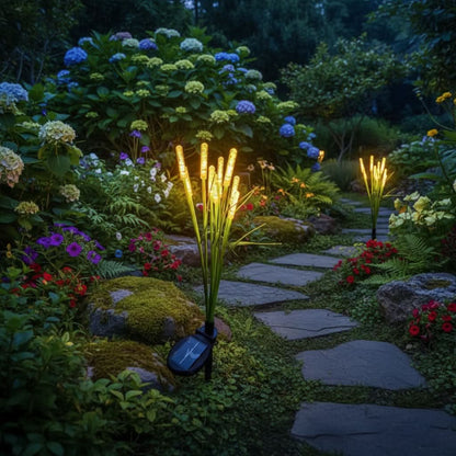 REEDLIVA – Solar Reed Garden Lights for Outdoor Landscape Decor