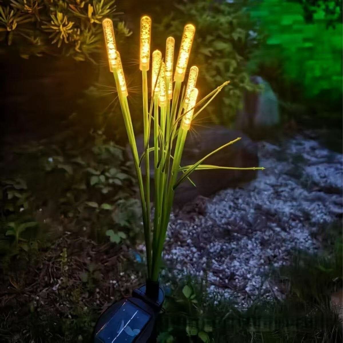 REEDLIVA – Solar Reed Garden Lights for Outdoor Landscape Decor