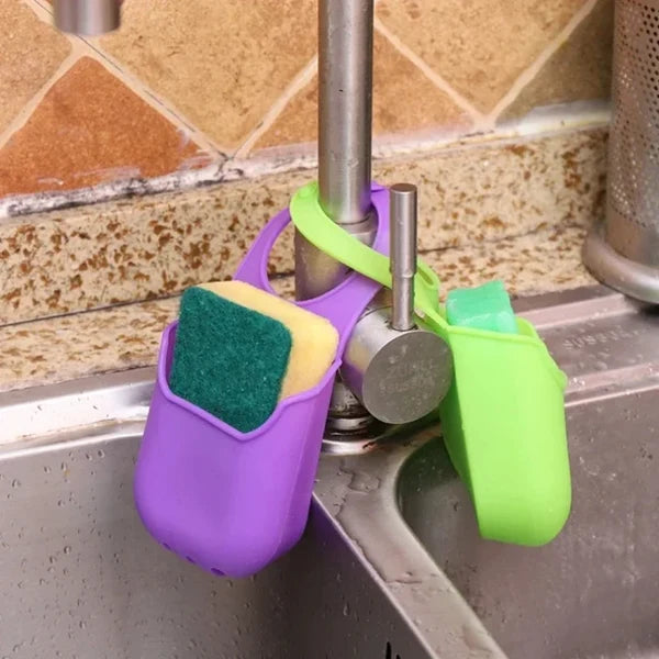SINKLIVA – Hanging Sink Storage Basket for Kitchen Organization