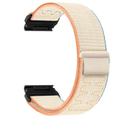 Adjustable Nylon Hook-and-Loop Smartwatch Band – Breathable Sports Strap for Fitness Tracking