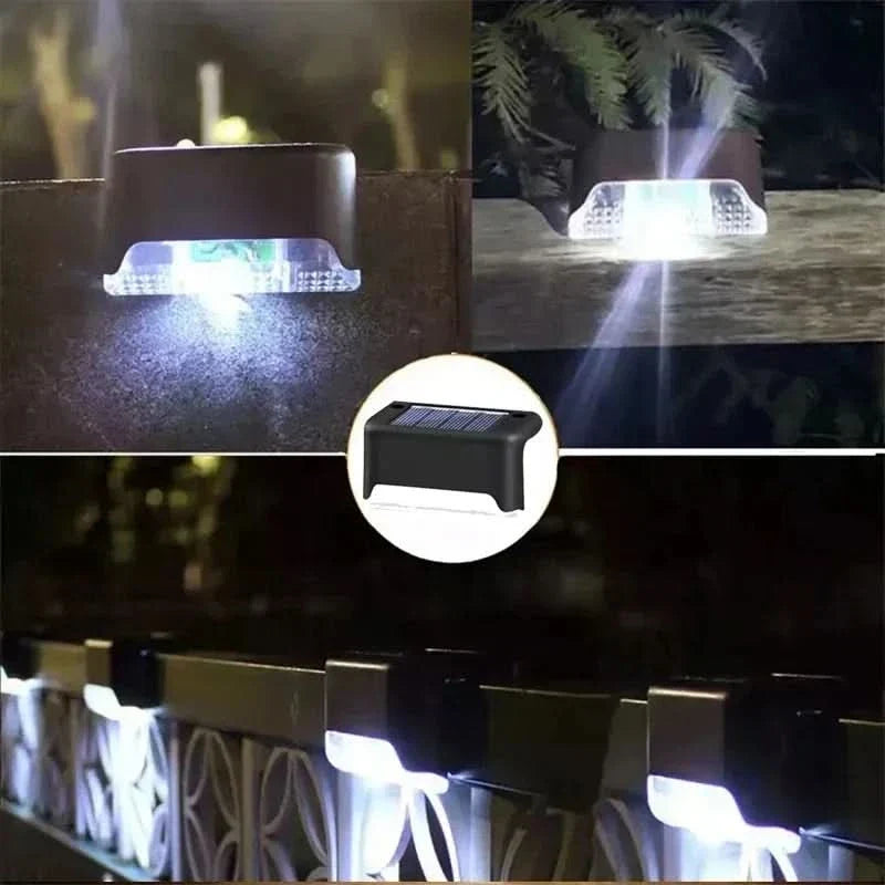 SOLARLIVA – Outdoor Solar LED Step Lights for Garden Decor